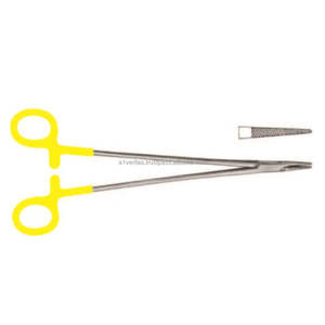 Porte-aiguilles A-1 VERITAS DeBakey-Fine T/c en acier inoxydable, instruments de suture très vendus |   Kit d'instruments médicaux - Product Image 4