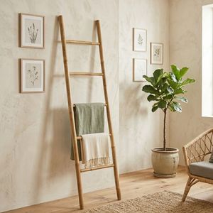 Escalera de Bambú al Por Mayor a Buen Precio para Decoración del Hogar y Almacenamiento en el Baño - Product Image 1