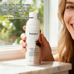 Mousse nettoyante pour cils avec logo personnalisé, produit professionnel pour le nettoyage des extensions de cils - Product Image 1