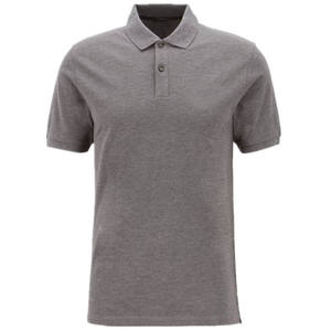 Polo homme personnalisé de haute qualité, matière épaisse 100% coton, motif graphique, t-shirt homme surdimensionné de luxe à manches courtes - Product Image 6