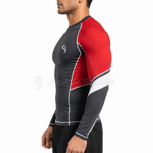Prix de gros Fabricant pakistanais Personnalisé Respirant Adulte Rash Guard Haute Qualité Spandex/Polyester Écologique Séchage Rapide - Product Image 3