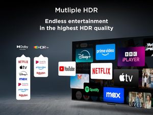 Nuevo televisor TCL 75Q6C-UK QD-Mini LED, 4K HDR Premium 1000nits, Smart TV con tecnología Google TV (Dolby Vision IQ y Atmos) - Product Image 5