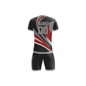 Camiseta de Fútbol al por Mayor, 100% Poliéster, Logotipo y Número del Equipo Personalizados, Uniformes de Fútbol Transpirables de Manga Corta Unisex - Product Image 2