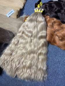 Extensiones de Cabello al Por Mayor Listas para Enviar, Cabello Virgen de un Solo Donante, Cabello Crudo Teñido, Proveedor Especial de Fábrica de Vietnam - Product Image 3