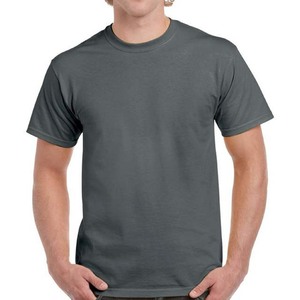 T-shirt de fitness 100 % polyester à col rond et manches courtes, coupe classique, haute qualité, pour homme, grandes tailles, logo frontal, respirant - Product Image 2