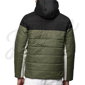 Heavyweight Puffer Jacket Windproof <b>Thermal</b> Winter Jacket for Outdoor Sports Custom Logo Puffer Jacket for Men Hooded Winter - Product Image 2