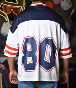 Nouvelle Saison 2025 – Maillots de Football Imprimés en Gros pour Hommes, Grande Taille, Coupe Ample, en Maille, Numéro Personnalisé 80 - Product Image 2