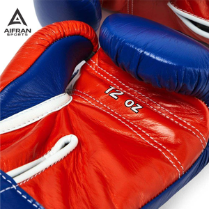 Wholesale Boxing Gloves Custom Design Leather Training Gloves for <b>Men</b> Women Kickboxing Fitness Equipment - Product Image 4