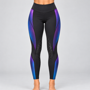 Pantalones de equitación cómodos para mujer, con tela transpirable, ajuste flexible y construcción de calidad para uso regular. - Product Image 5