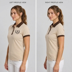 เสื้อเชิ้ตแขนสั้นผู้หญิงแบบพรีเมียมสั่งทำพิเศษ เนื้อผ้าฝ้ายระบายอากาศได้ดี น้ำหนักเบา สวมใส่สบาย แฟชั่นลำลอง เหมาะสำหรับใส่ทุกวัน - Product Image 3