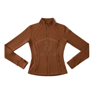 <b>Workout</b> Wear Gym Fitness Comfort Lightweight Breathable Quick Dry Plus Size New Design Gym <b>Jacket</b> For Women - Product Image 3