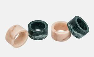 ชุดแหวนรองผ้าเช็ดปากเรซิ่นตกแต่งพร้อมลวดลายศิลปะสมัยใหม่สำหรับการจัดโต๊ะอาหารในร้านอาหารและการตกแต่งงานปาร์ตี้ - Product Image 2