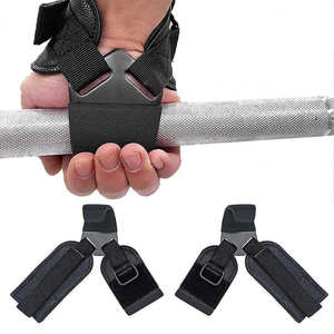 Crochets de musculation en néoprène, nouveau design, avec logo personnalisé, faible MOQ, pour entraînement fitness et support de force athlétique, vente en gros - Product Image 3