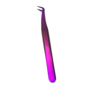 High Precision Eyelash Extension Tweezer Anti <b>Slip</b> Grip Lash Picking Tool For Beauty Salon And Personal Makeup Use - Product Image 4