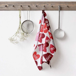 Serviette de cuisine en coton imprimé décorative pour usage domestique, taille et logo personnalisés, torchon de cuisine - Product Image 3