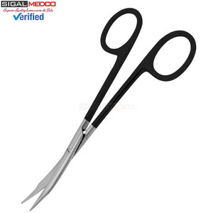 กรรไกรผ่าตัด Steven Tenotomy ขนาด 4.5 นิ้ว แบบโค้ง Supercut ผลิตจากเหล็กเยอรมัน คมกริบ ได้รับการรับรองมาตรฐาน CE สำหรับการผ่าตัดเนื้อเยื่อ รับประกัน 3 ปี - Product Image 2