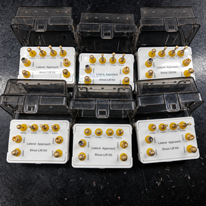 Kit de 6 instruments chirurgicaux dentaires pour lifting sinusal par abord latéral, en acier inoxydable, pour élévation du sinus maxillaire, OEM - Product Image 6