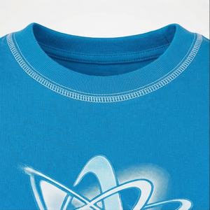 T-shirt court en coton lavé 100 % silicone pour femme, style décontracté, motif uni, 180 GSM, compressé, couleur personnalisable - Product Image 4