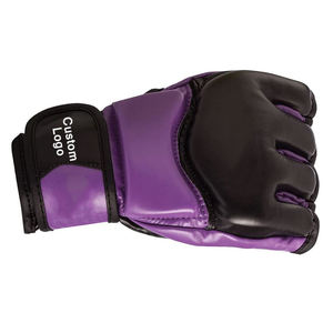 Gants de MMA en cuir de qualité supérieure, respirants, anti-humidité, avec fermeture à lacets personnalisable disponible. - Product Image 5