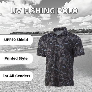 Camisetas de Pesca Hechas a Medida, Ropa de Pesca de Sublimación de Alta Calidad, Camisetas Polo de Pesca de Secado Rápido, Manga Larga, Protección Solar UPF50+ - Product Image 3