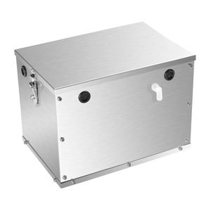 Scatola Batteria in Lega di Alluminio Gruppo 24/31 con Fori per Cavi con Guarnizioni in Gomma per Motori da Traina e Applicazioni Marine - Product Image 6