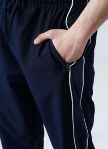 กางเกงจ็อกเกอร์ผู้ชายผ้าแคนวาสโพลีเอสเตอร์แบบสบายๆ สไตล์ปรับแต่งได้ ระบายอากาศได้ดี น้ำหนักปานกลาง ปิดด้วยเชือกผูก - Product Image 5