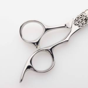 Ciseaux de coiffure 6'' en acier inoxydable JP, ensemble de ciseaux de barbier professionnels pour la coupe de cheveux, avec sac inclus - Product Image 6
