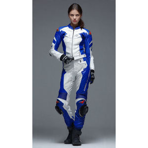 Conjunto de Chaqueta y Pantalones de Cuero para Motociclistas, Unisex, Transpirable, Resistente al Viento, Estampado, Invierno, Tallas Grandes, para Ciclismo - Product Image 5
