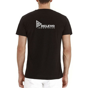 T-shirts en coton unisexes OEM en gros – Blancs, logo personnalisé, sans marque - Product Image 4