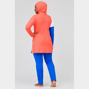Nouvelle conception, ensemble de bikini islamique pour femmes de haute qualité, imprimé sur le devant, ensemble 2 pièces, séchage rapide, respirant, antibactérien, taille OEM - Product Image 3