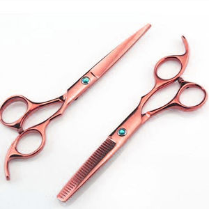 Tijeras de Peluquería Ergonómicas de Acero Inoxidable con Mango Mediano para Diestros, Ligeras, Profesionales para Salón - Product Image 2