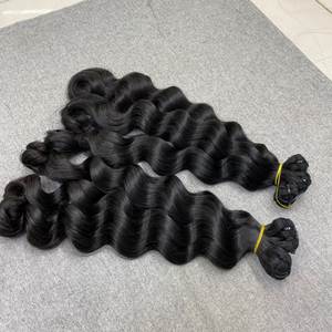 Dream Hair T01 Cheveux vierges vietnamiens, tissage à double trame machine, super double drawn, lot de 100g, 30 pouces, clip-in, permanente 8 pouces - Product Image 4