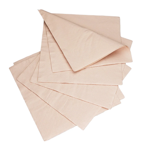 Custom Logo Recycled Paper Napkins 2 Ply <b>Catering</b> Disposable Paper Napkins High Quality Disposable <b>Table</b> Napkins Supplier - Product Image 3