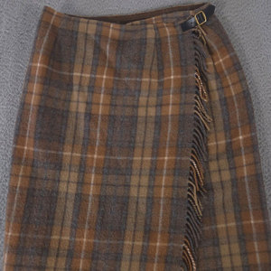 Jupe écossaise pour femme, motif tartan des clans Stewart, avec boucle, 100% laine d'agneau, kilt traditionnel, très vendu - Product Image 2