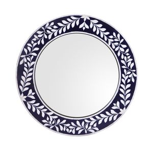 Espejo de Pared de Lujo Hecho a Mano con Incrustaciones de Hueso Natural, Elegante Adorno de Diseño Interior para Decoración de Hogares de Lujo - Product Image 4