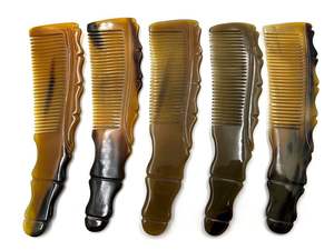 Peine de Cuerno de Buey y Búfalo Hecho a Mano de Alta Calidad, Pulido, Tamaño Personalizado, Natural, Feng Shui, Religioso - Product Image 5