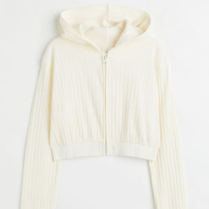 Sweat-shirts à capuche pour femmes, style populaire, couleur marron et blanc, vente de sweats à capuche pour femmes - Product Image 5