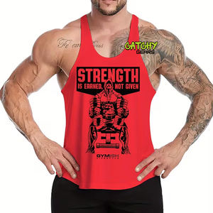 Camisetas sin mangas para hombre, transpirables, de secado rápido, para gimnasio, deporte y fitness - Product Image 4