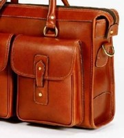 Nuevo Bolso de Mano Unisex de Cuero Genuino Impermeable para Portátil, Viajes y Negocios, con Cierre de Cremallera y Logotipo Personalizado en Color
