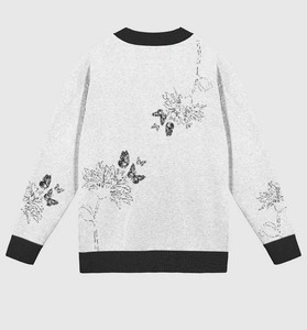 Cárdigan de punto transpirable con cuello en V para hombre, suéter ligero a rayas con botones frontales, estilo universitario, moda de otoño - Product Image 2