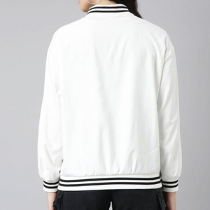 Cheap Rate Women Varsity Jacket Hot Selling Anti Wrinkle Breathable Top Trending Women Varsity Jacket with Light Weight - Product Image 2