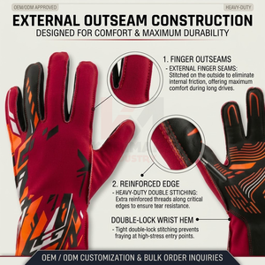 Guantes de Carreras de Karting de Verano de Poliéster Ligero con Diseño Personalizado Premium - Product Image 5