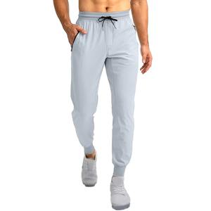 Pantalones Deportivos de Mezcla de Algodón Grueso para Hombre, con Puños Elásticos, Cierre con Cordón, Estilo Casual Urbano, Logotipo Personalizado - Product Image 1