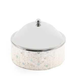 Ensemble de casseroles modernes en acier inoxydable gris martelé, chauffe-plats isolés à double paroi pour restaurant - Product Image 3