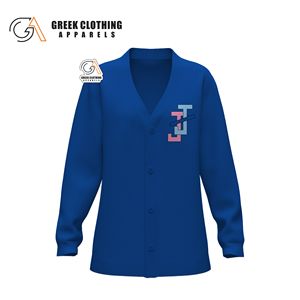 Suéter Jack and Jill Casual Tallas Grandes 100% Acrílico Cuello en V Grueso Antiarrugas Ropa Griega Universitaria - Product Image 1