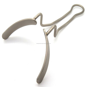 Abridor Bucal Labial de Acero Inoxidable para Laboratorio Dental, Retractor de Labios y Mejillas, Instrumento Quirúrgico de Ortodoncia, Ergonómico, Plateado, Manual, Clase I - Product Image 1