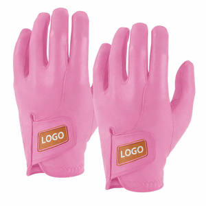 Gants de golf d'été pour hommes, en cuir véritable, doux, confortables, respirants, en tissu maillé, antidérapants, avec sangle de poignet réglable - Product Image 6