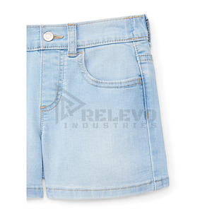 Shorts en jean pour hommes, style streetwear hip-hop personnalisé, respirants, taille élastique, coupe oversize, vêtements de mode, fournisseur en gros de textiles - Product Image 5