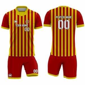 Custom Breathable Printed Soccer Uniform Set with Jersey Shorts and <b>Socks</b> Premium Sublimated Teamwear Manufacturer - Product Image 5