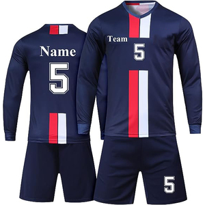 SPORTLICH WEAR Maillots de football et tenues de foot personnalisés pour hommes - Ensemble uniforme de football respirant à séchage rapide 100% polyester - Product Image 1